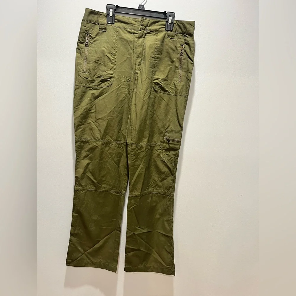 Lauren Ralph Lauren Women's Olive Green Utility Cargo Flight‎ Pants - Size 8